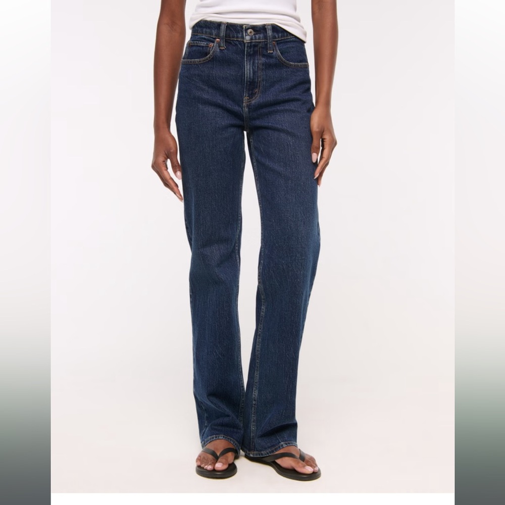 Abercrombie & Fitch High Rise Denim Jeans